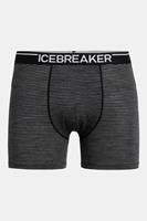 Icebreaker Anatomica Boxer Middengrijs/Zwart