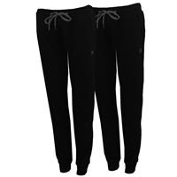 Donnay Donnay Dames - 2-Pack - Joggingbroek Carolyn - Zwart
