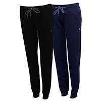 Donnay Donnay Dames - 2-Pack - Joggingbroek Carolyn - Zwart & Donkerblauw