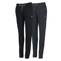 Donnay Donnay Dames - 2-Pack - Joggingbroek rechte pijp Lily - Zwart & Grijs
