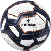 Derbystar Voetbal Street Soccer wit blauw oranje V22 1548 maat 5
