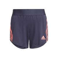 adidas Aero Ready 3 Stripes Knitted Shorts Mädchen - Dunkelblau, Pink