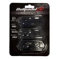 bullpadel PROTECTOR CUSTOM (3x3 Gr.) - Schwarz