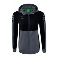 Dames trainingsvest met capuchon Erima Six Wings