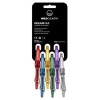 Wild Country Helium 3.0 - Niet-beveiligde karabiner, zwart/grijs