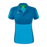 erima Six Wings Poloshirt Damen curacao/mykonos 34
