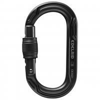 Edelrid - Oval Power 2500 Screw II - Schraubkarabiner schwarz/grau