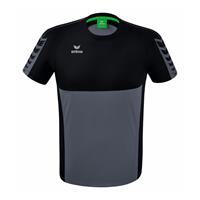 erima Six Wings Trainingsshirt slate grey/schwarz M