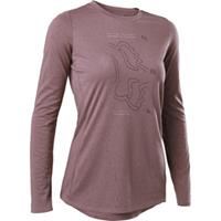 Fox Racing Women's Ranger LS Cycling Jersey SS22 - Plum Purple