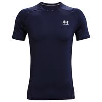 Under Armour UA HG Armour Fitted S/S - Hardloopshirt, zwart