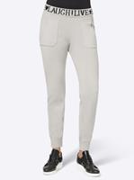 Joggingbroek in ecru van Rick Cardona