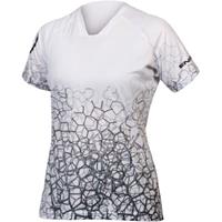 Endura Women's Singletrack Print Tee SS22 - WeiÃŸ