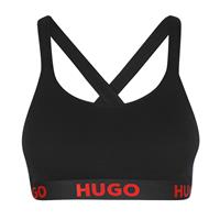 HUGO Bustier met logo in band