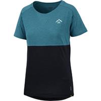 IXS Women's Flow Tech Tee (Mountain) 2022 - Everglade Black
