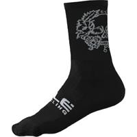 AlÃ© ALÃ‰ Skull Q-Skin Radsocken, fÃ¼r Herren, GrÃ¶ÃŸe L, Rennradsocken, MTB Bekleidung