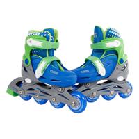 Inline skates blauw verstelbaar mt26-29