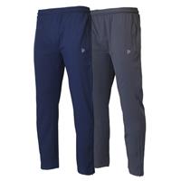 Donnay Donnay Heren - 2-Pack - Alex Stretch Trainingsbroek - Navy & Donkergrijs
