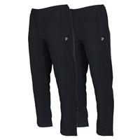 Donnay Donnay Heren - 2-Pack - Alex Stretch Trainingsbroek - Zwart