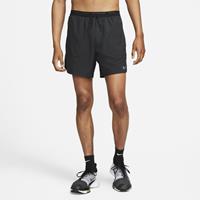 Nike Dri-FIT Stride 2-in-1 hardloopshorts voor heren (18 cm) - Zwart