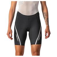 Castelli Velocissima 3 Black/Silver- Korte Fietsbroeken Dames