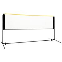 vidaXL Badmintonnet verstelbaar 300x103x94-158 cm metaal