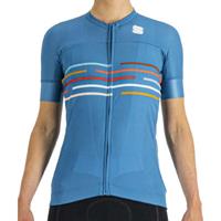 Sportful Women's Velodrome Cycling Jersey SS21 - Berry Blue