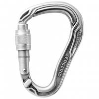 Edelrid HMS Bulletproof Screw Eco - HMS-karabiner grijs