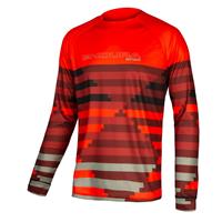 ENDURA Langarm-MT500 Supercraft Bikeshirt, für Herren, 