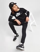 Nike Poly Crew Trainingsanzug Kinder, Black/Black/White/White