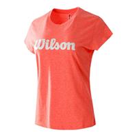 wilson Script Tech T-Shirt Damen - Blau