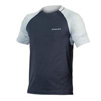 Endura - Singletrack S/S - Fietsshirt, zwart/grijs