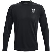 Herren Under Armour ArmourPrint Langarm-Oberteil Schwarz