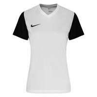 Nike Voetbalshirt Tiempo Premier II - Wit/Zwart Dames