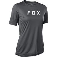 Fox Racing Women's Ranger SS Moth Cycling Jersey - Dark Shadow