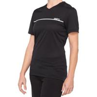 100% Womens Ridecamp Jersey SS22 - Schwarz - Grau