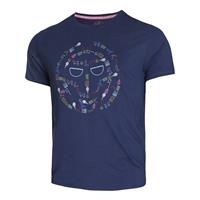 bidibadu BIDI BADU Mao Lifestyle T-shirt -donkerblauw,veelkleurig