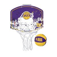 Basketbalring NBA Team Mini LA Lakers Paars/geel 2-delig