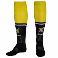 Zeus Calza United Voetbalsokken zwart geel