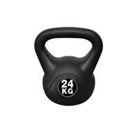 VIDAXL kettlebell + kunststof mantel 24kg