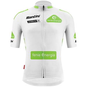 Santini LA VUELTA Shirt met korte mouwen 2021 Best Young Rider fietsshirt met korte mouw