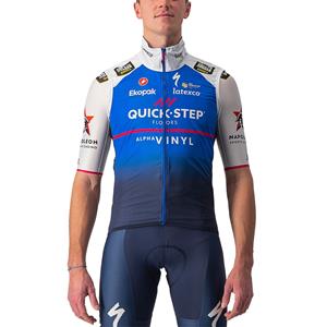 Castelli QUICK-STEP ALPHA VINYL Windvest 2022 windvest, voor heren, Fiets vest, W