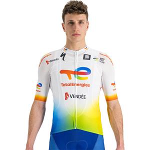 Sportful TEAM TOTALENERGIES Fietsshirt met korte mouwen 2023 fietsshirt met korte mouwen,
