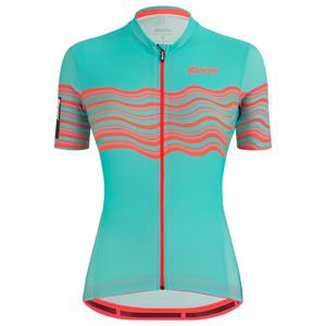 Santini Damesshirt Tono Profilo damesfietsshirt, Fietsshirt, Fietskledin