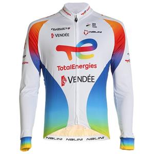 Nalini TotalEnergies Shirt met lange mouwen TdF Edition 2021 fietsshirt met lange mouwe