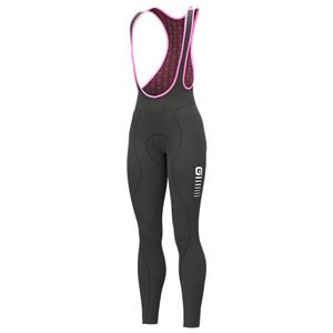 Alé Lange dameskoersbroek Essential lange dames broek met bretels, Fiet
