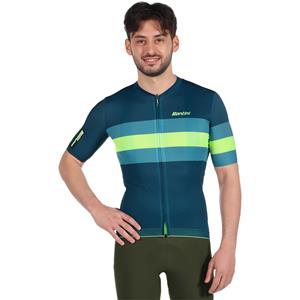 Santini Shirt met korte mouwen Sleek Bengal fietsshirt met korte mouwen, voor he