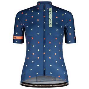 Maloja Damesshirt SimilaunM. damesfietsshirt, Fietsshirt, Wielerkleding