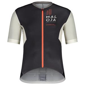 Maloja Shirt met korte mouwen PushbikersM Race. fietsshirt met korte mouwen, voo