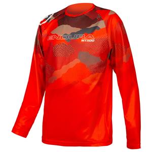 Endura KinderMT500JR fietsshirt met lange mouwen, Kinder fietsshirt, Kin