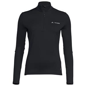 Vaude Damesshirt met lange mouwen Livigno halfzip II damesfietsshirt met lange m